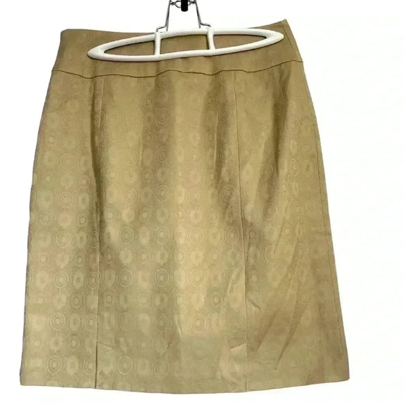 Tahari tan skirt EUC, size 2 - Picture 2 of 5